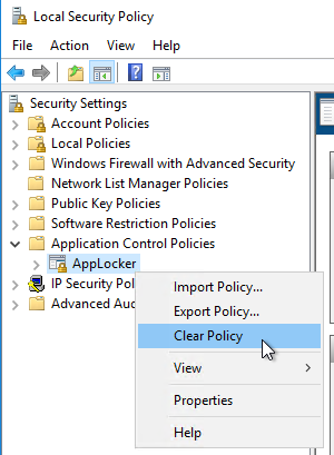 export applocker policy to xml